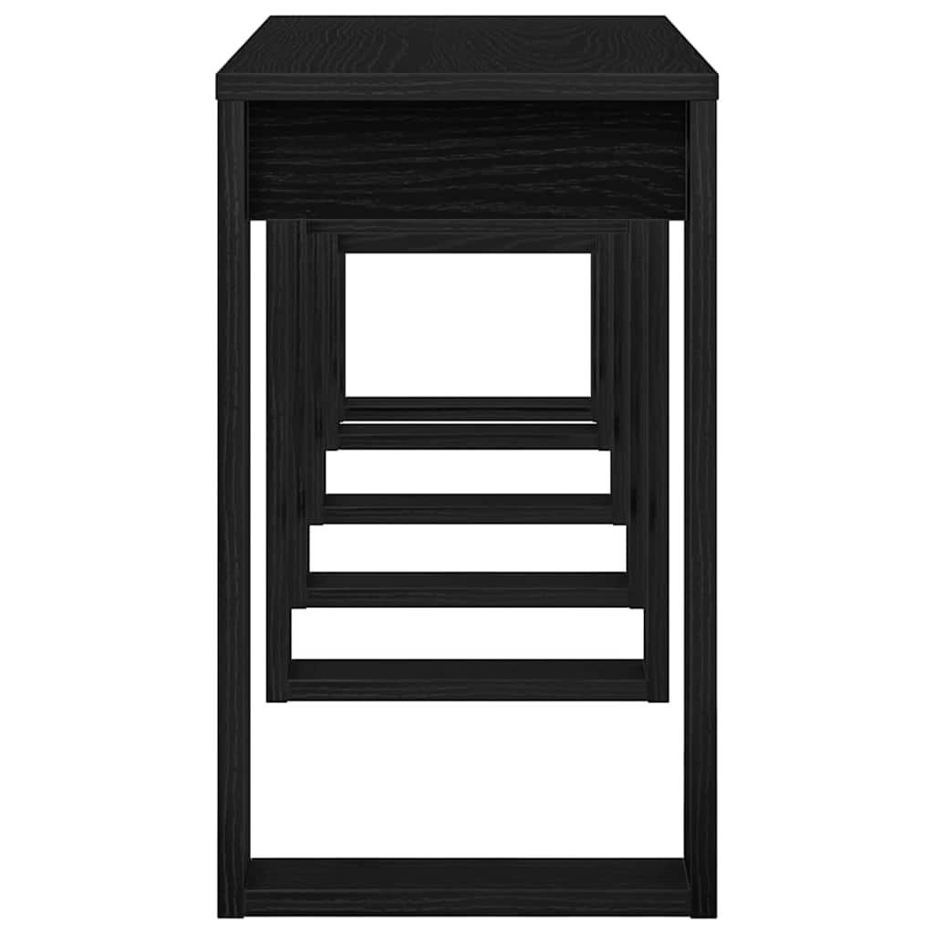 Nestingtisch 3 pcs Schwarze Eiche 61 x 28 x 47 cm Holzwerkstoff