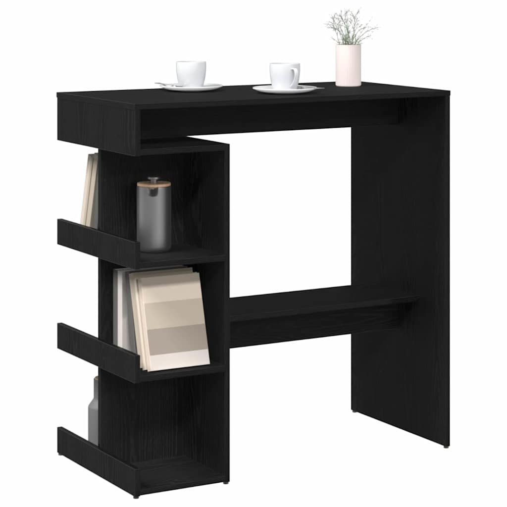 Bartisch Schwarze Eiche 100 x 48 x 101,5 cm Holzwerkstoff