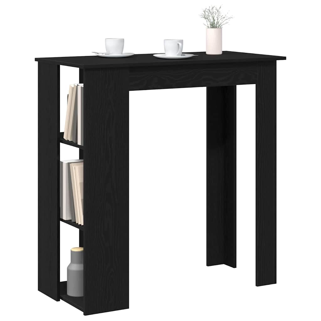 Bartisch Schwarze Eiche 102 x 50 x 103,5 cm Holzwerkstoff