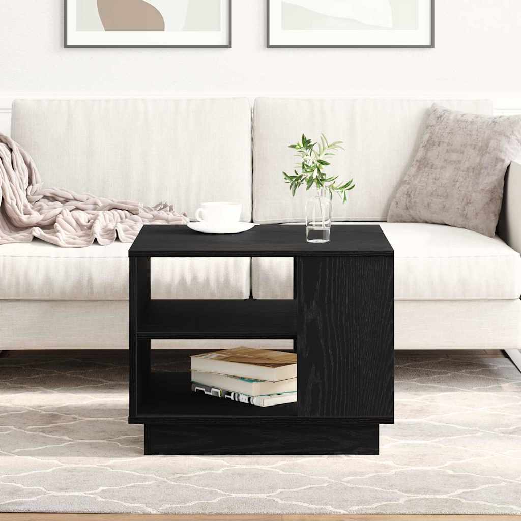 Couchtisch Schwarze Eiche 55 x 55 x 42 cm Holzwerkstoff