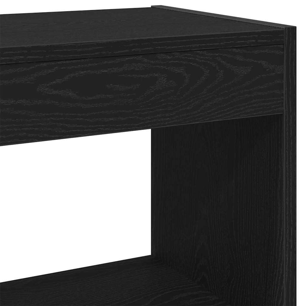 Bücherregal Schwarze Eiche 40 x 30 x 71,5 cm Holzwerkstoff