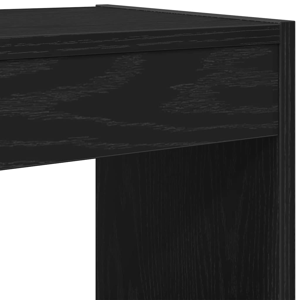 Bücherregal Schwarze Eiche 40 x 30 x 198 cm Holzwerkstoff