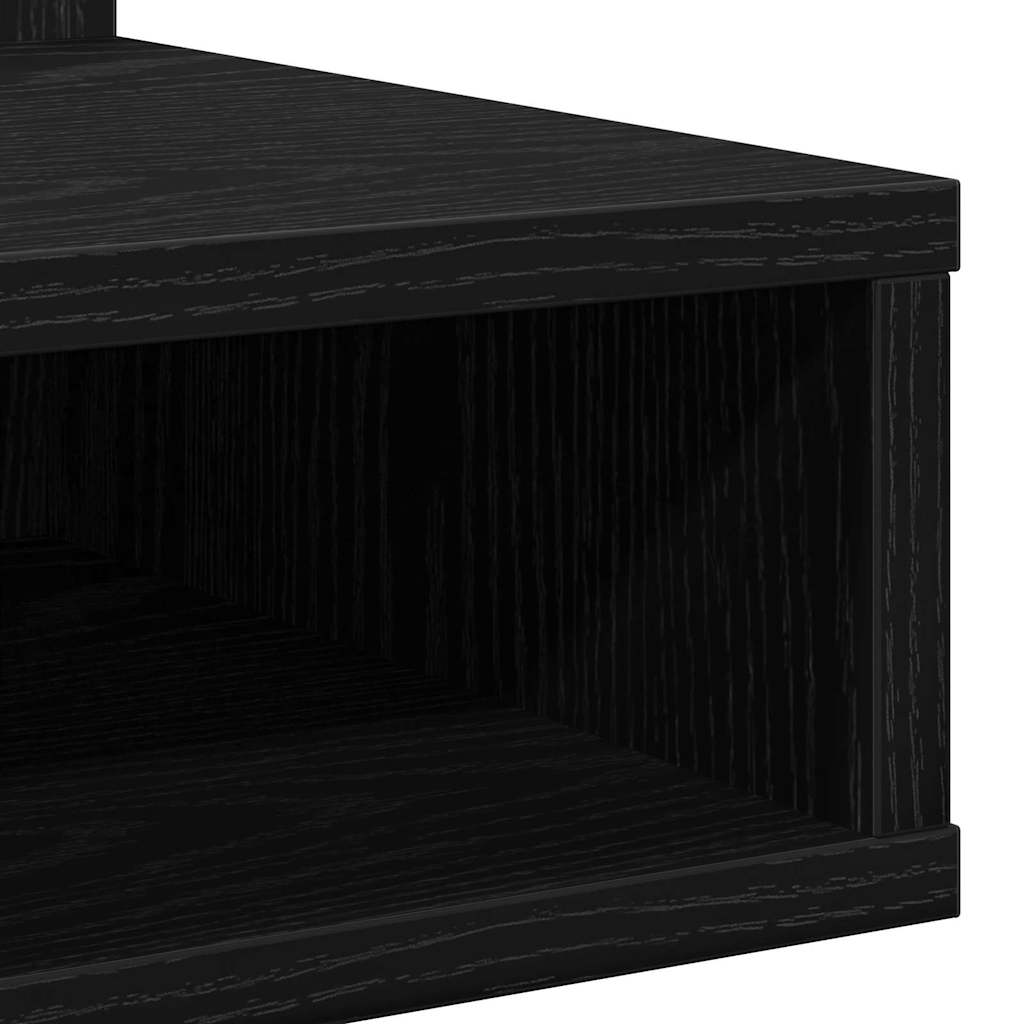 Spiegelschrank Schwarze Eiche 90 x 31,5 x 62 cm Holzwerkstoff