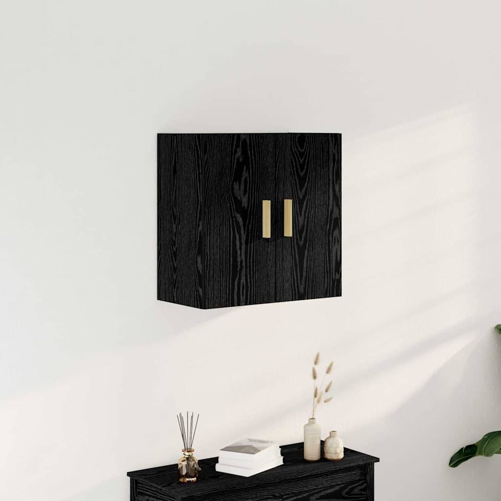 Wandschrank Schwarze Eiche 60 x 30 x 60 cm Holzwerkstoff