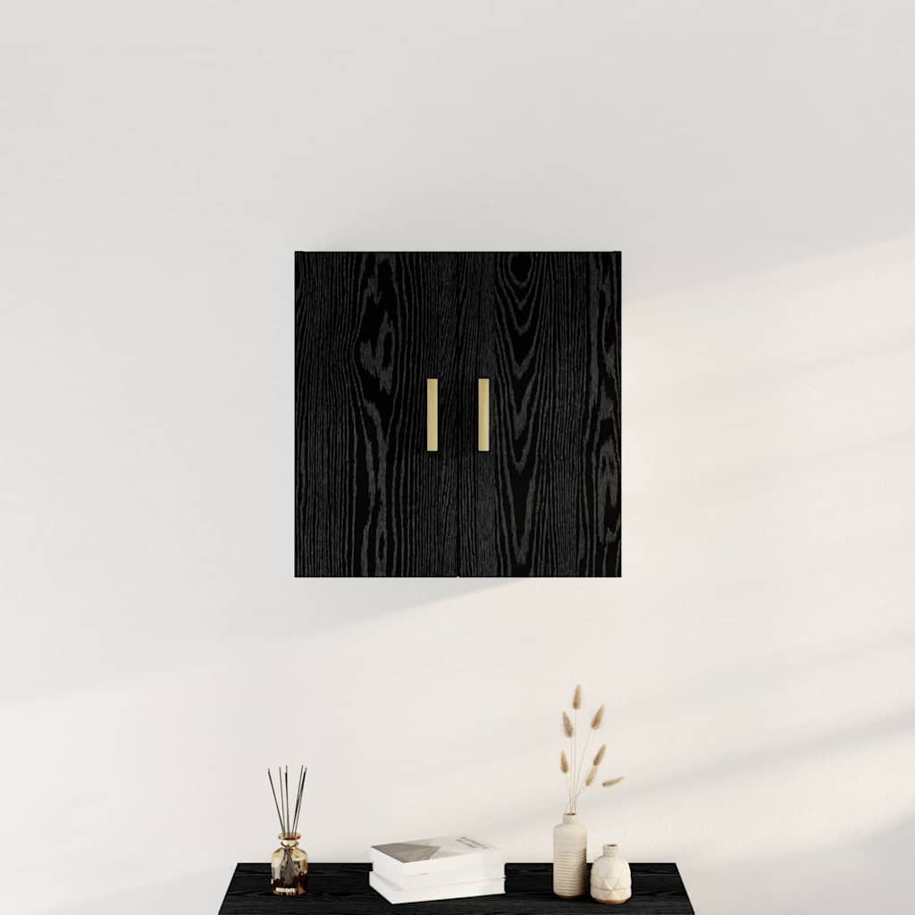 Wandschrank Schwarze Eiche 60 x 30 x 60 cm Holzwerkstoff