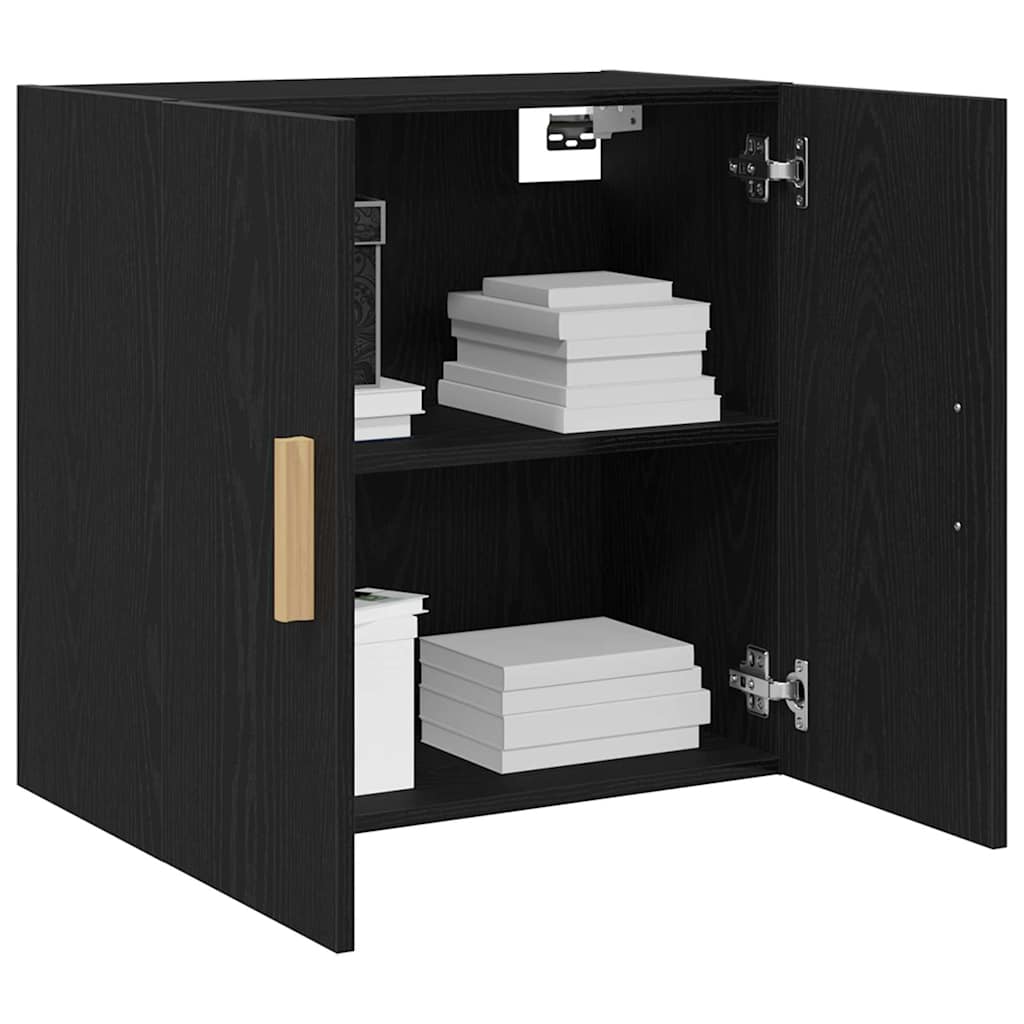 Wandschrank Schwarze Eiche 60 x 30 x 60 cm Holzwerkstoff