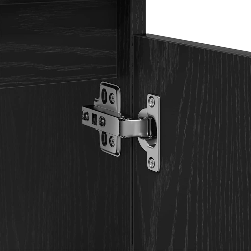 Spülenschrank Schwarze Eiche 58 x 33 x 60 cm Holzwerkstoff