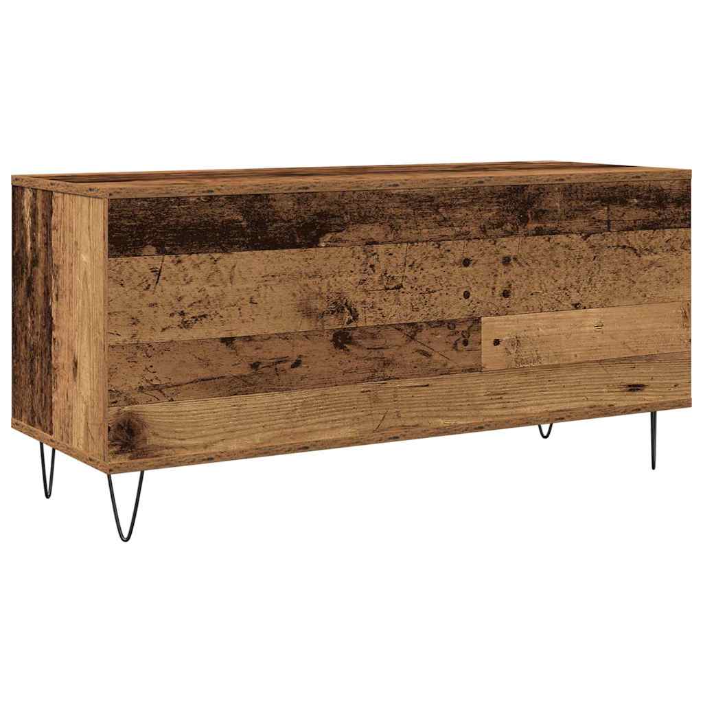 Schallplattenschrank Eiche handwerklich 100 x 38 x 48 cm
