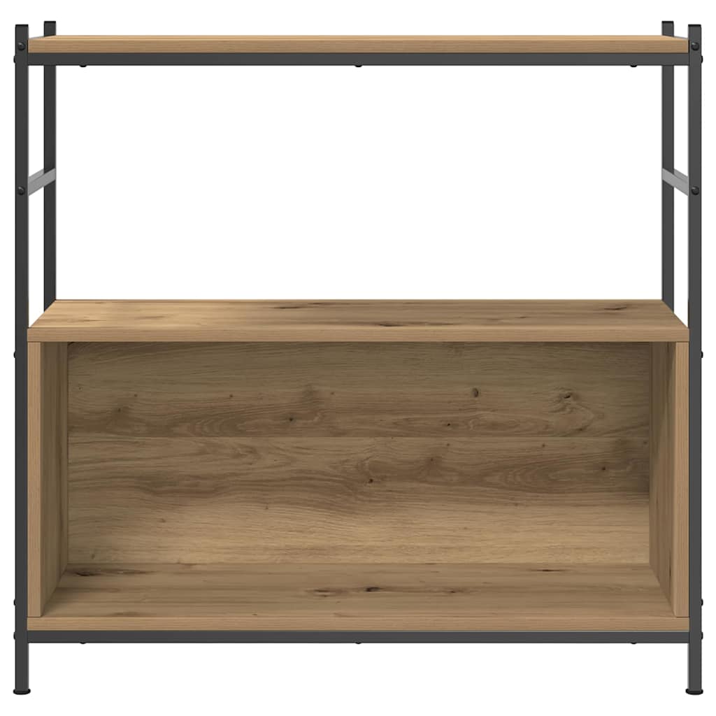 Regal Eiche handwerklich 80 x 30 x 78.5 cm Holzwerkstoff