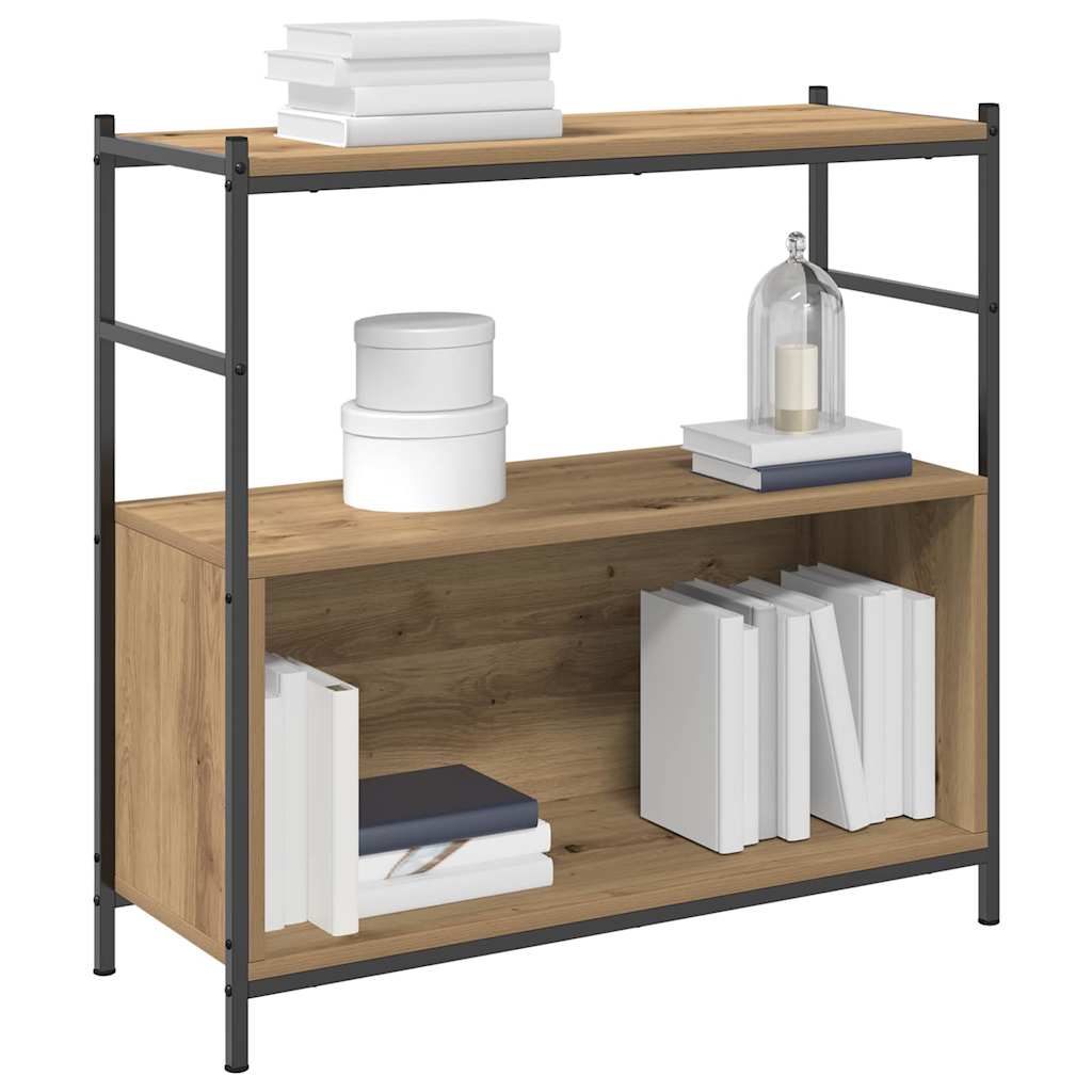 Regal Eiche handwerklich 80 x 30 x 78.5 cm Holzwerkstoff