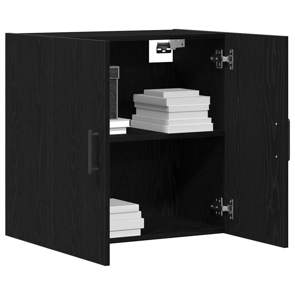 Wandschrank Schwarze Eiche 60 x 31 x 60 cm Holzwerkstoff