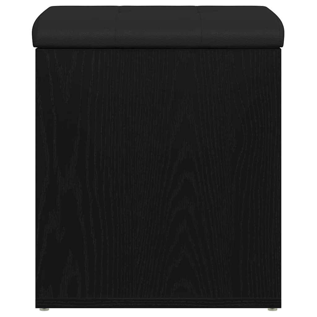 Aufbewahrungsbank Schwarze Eiche 42 x 42 x 45 cm Holzwerkstoff