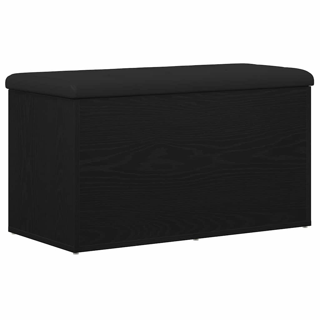 Aufbewahrungsbank Schwarze Eiche 82 x 42 x 45 cm Holzwerkstoff