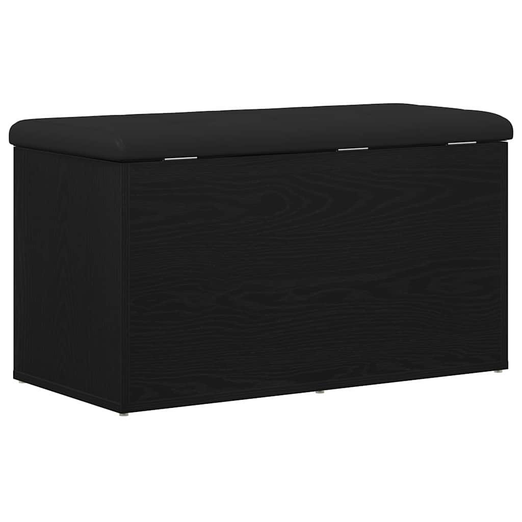 Aufbewahrungsbank Schwarze Eiche 82 x 42 x 45 cm Holzwerkstoff
