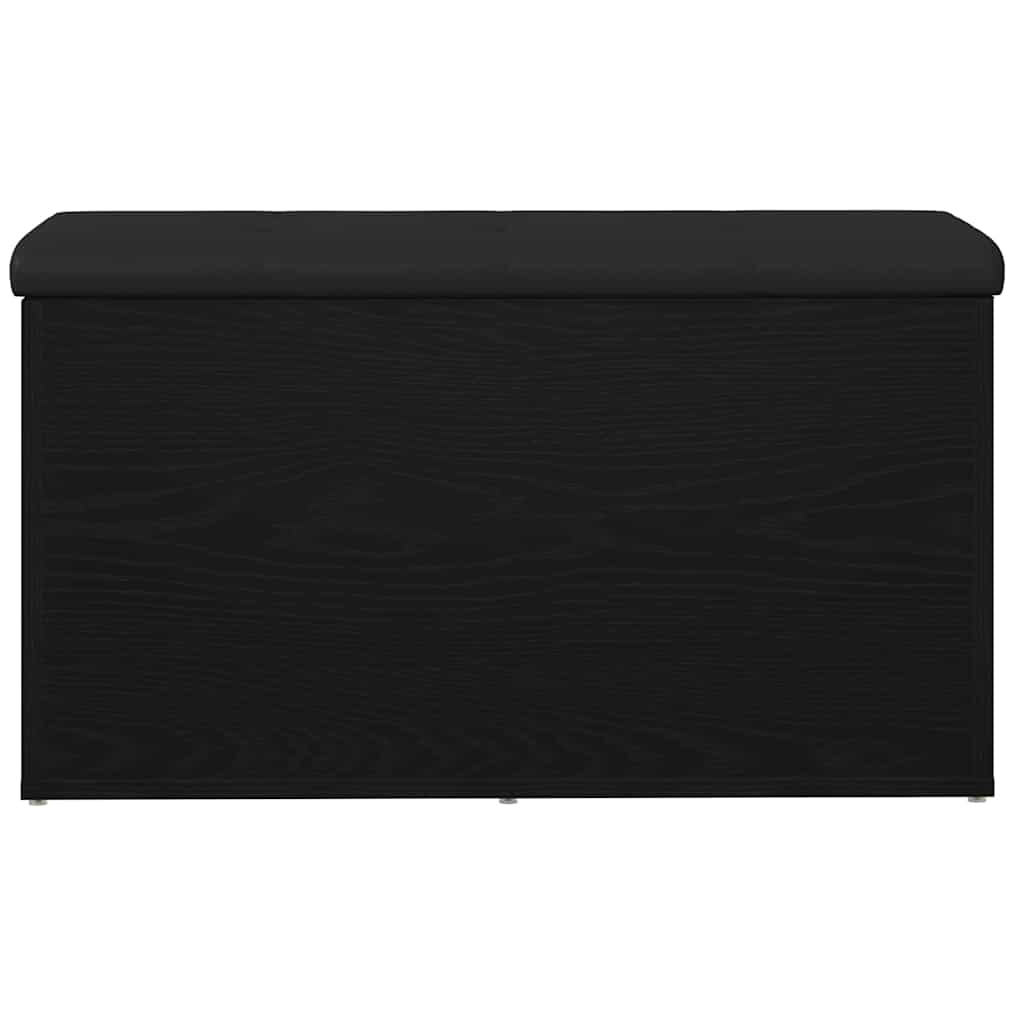 Aufbewahrungsbank Schwarze Eiche 82 x 42 x 45 cm Holzwerkstoff