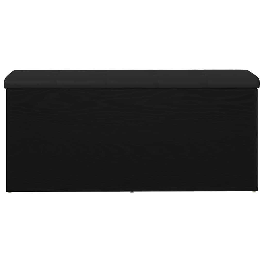 Aufbewahrungsbank Schwarze Eiche 102 x 42 x 45 cm Holzwerkstoff