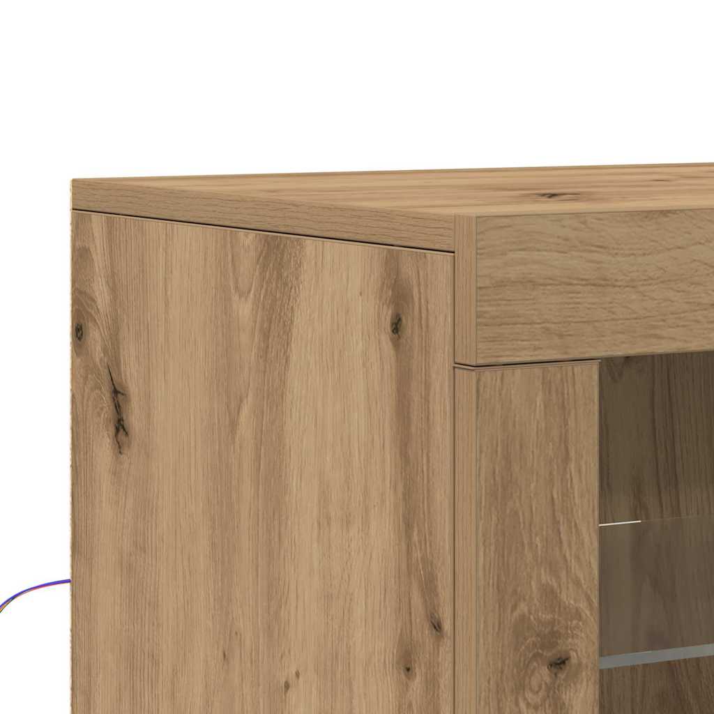 Beistellschrank Eiche handwerklich 41 x 37 x 67 cm