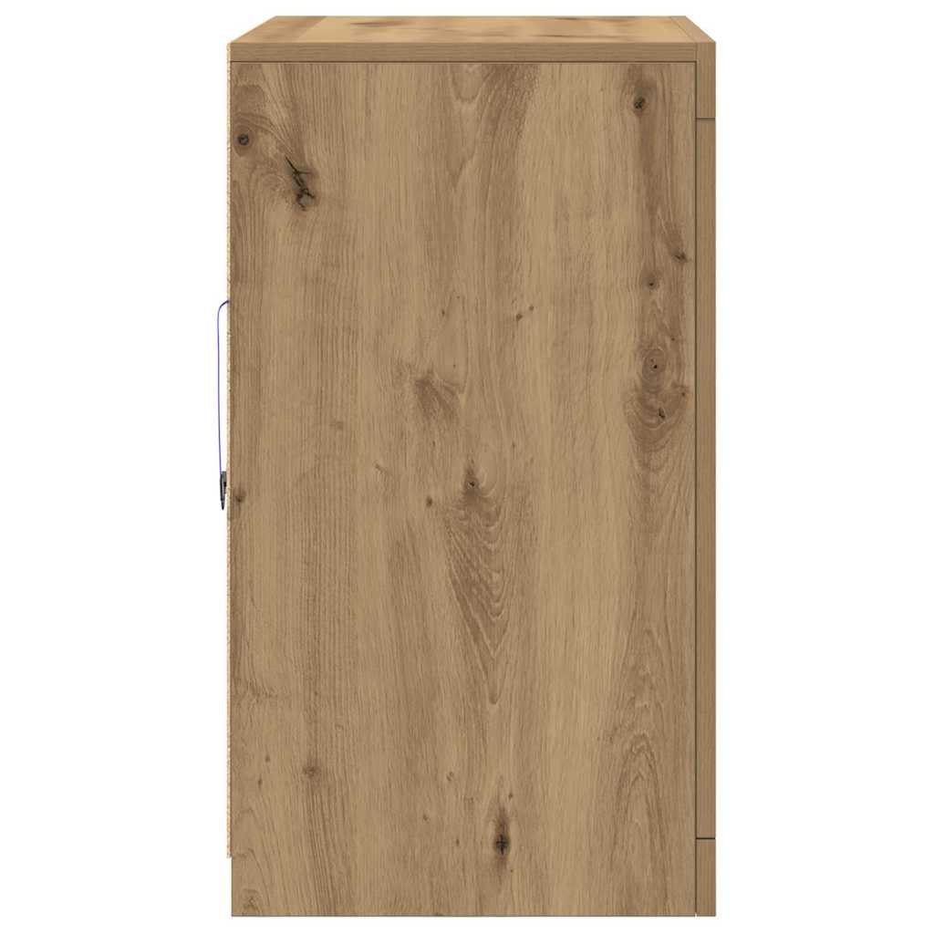 Beistellschrank Eiche handwerklich 41 x 37 x 67 cm