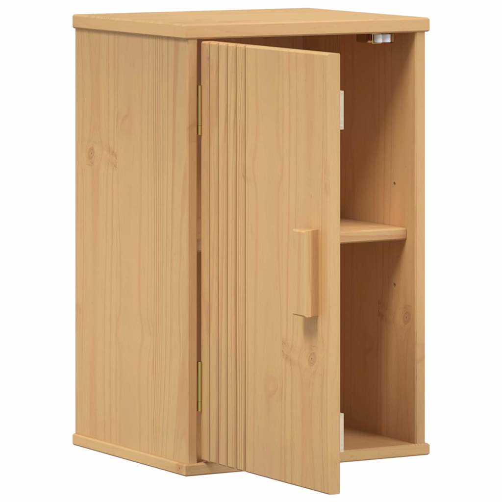 Badezimmer Schrank Braun 35 x 30 x 55 cm Massivholz Kiefer