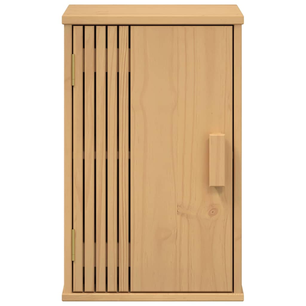 Badezimmer Schrank Braun 35 x 30 x 55 cm Massivholz Kiefer