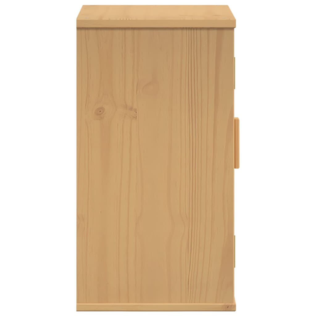 Badezimmer Schrank Braun 35 x 30 x 55 cm Massivholz Kiefer