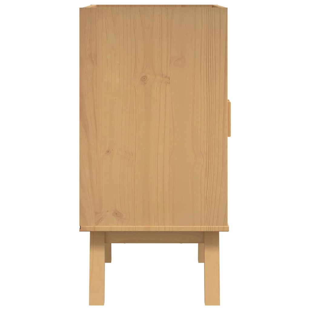 Waschbecken-Unterschrank mit Regal Braun 114 x 43 x 73.5 cm