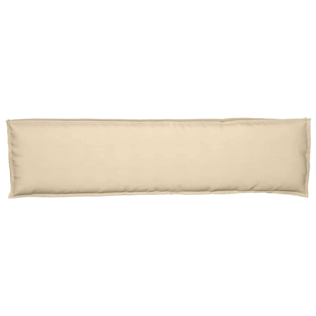 Pallet Kissen Set 2 pcs Beige 150 x 40 x 8 cm Oxford Stoff