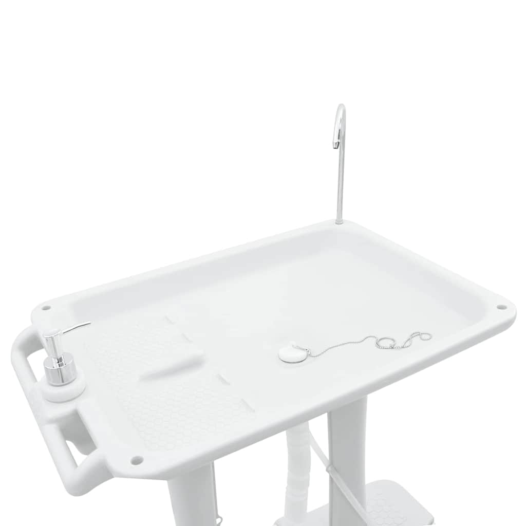 Camping-Handwaschstation Grau 72 x 42 x 103 cm Plastik