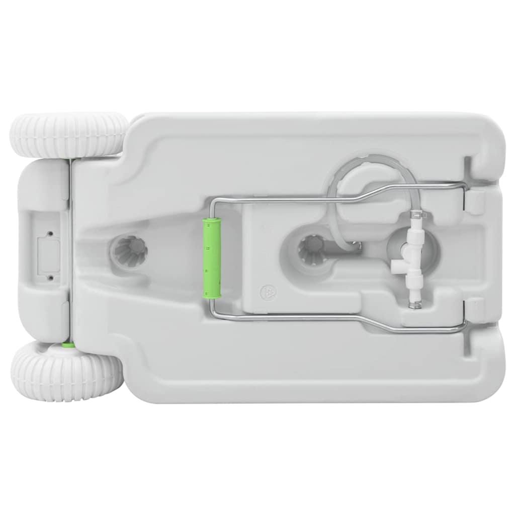 Camping-Handwaschstation Grau 72 x 42 x 103 cm Plastik
