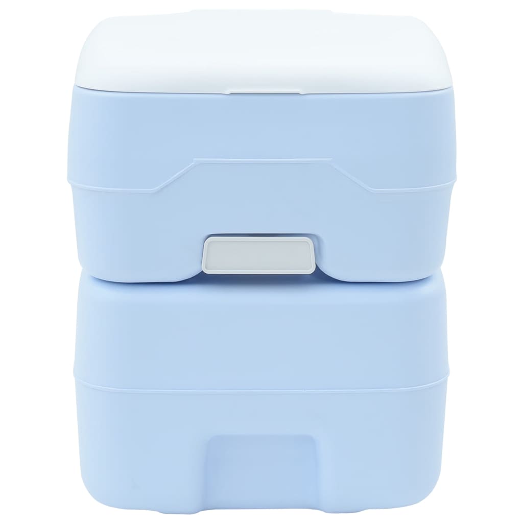 Camping-Toilette Blau 41.5 x 36.5 x 42 cm
