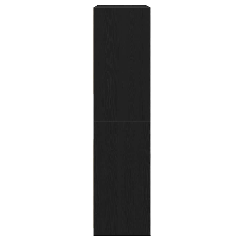 Kleiderschrank Schwarze Eiche 100 x 50 x 200 cm Holzwerkstoff