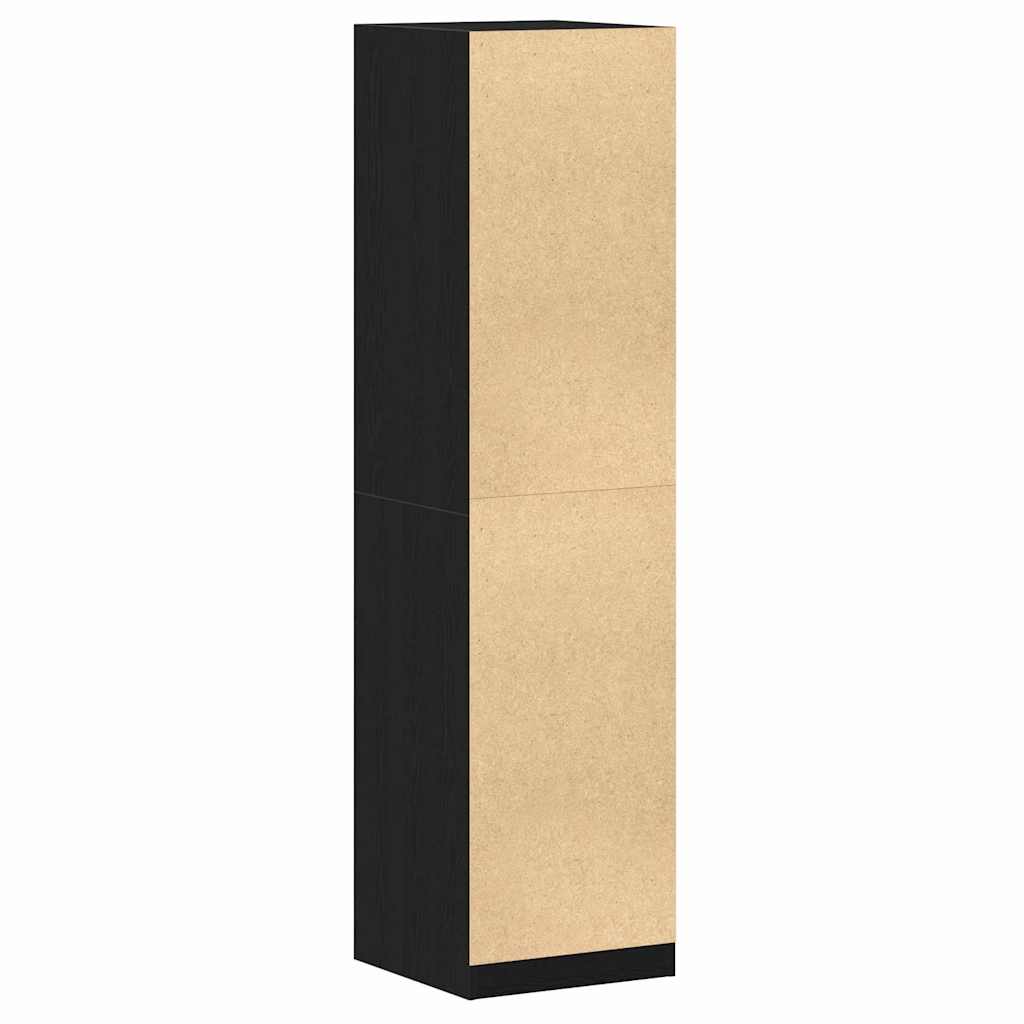 Kleiderschrank Schwarze Eiche 50 x 50 x 200 cm Holzwerkstoff