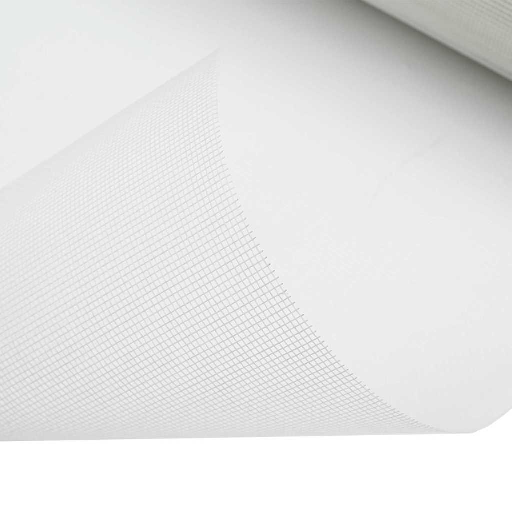 Insektenschutzgitter Weiß 100 x 500 cm Stahl