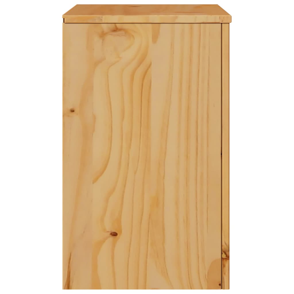 Nachttisch Eiche 45 x 35 x 56 cm Massivholz Kiefer