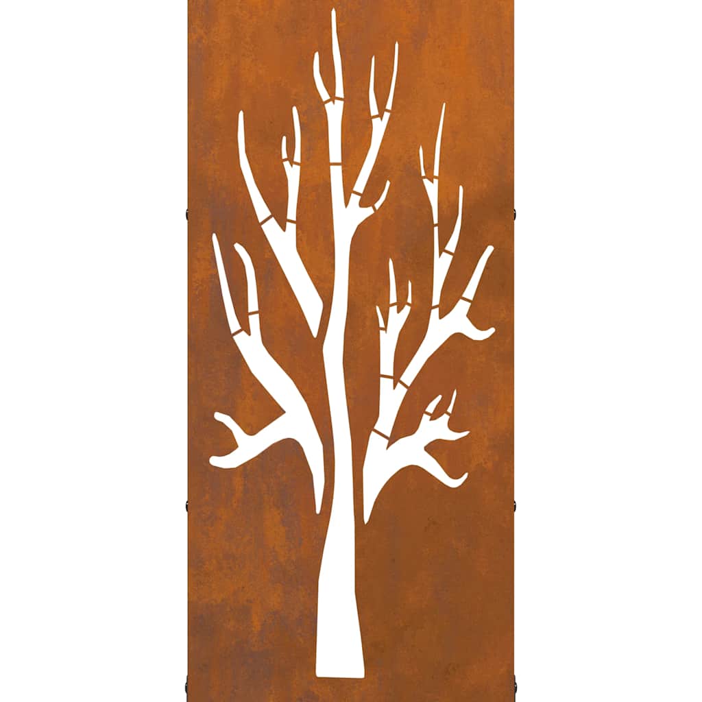 Brennholzregal 40x30x80 cm Wetterfester Stahl