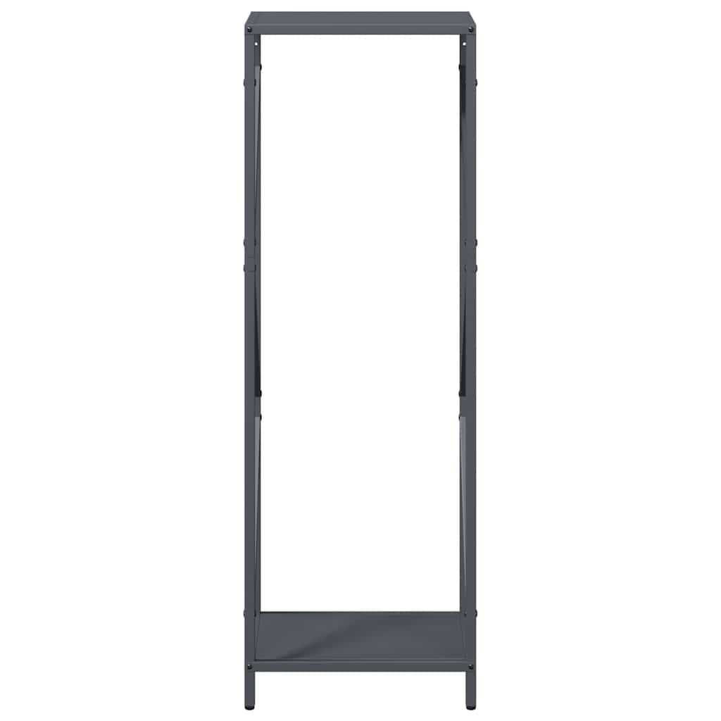 Firewood Rack Anthracite 34x25x100 cm Cold-rolled Steel