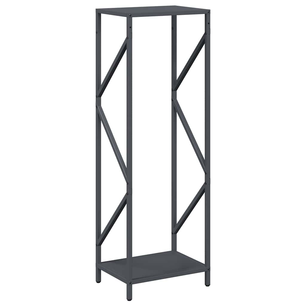 Firewood Rack Anthracite 34x25x100 cm Cold-rolled Steel