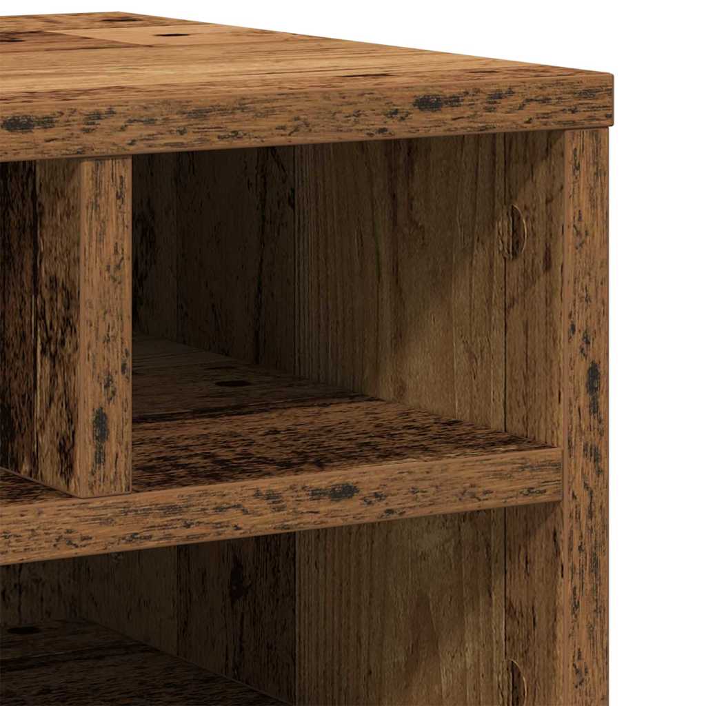 Druckerständer Altholz 40 x 32 x 22.5 cm Holzwerkstoff