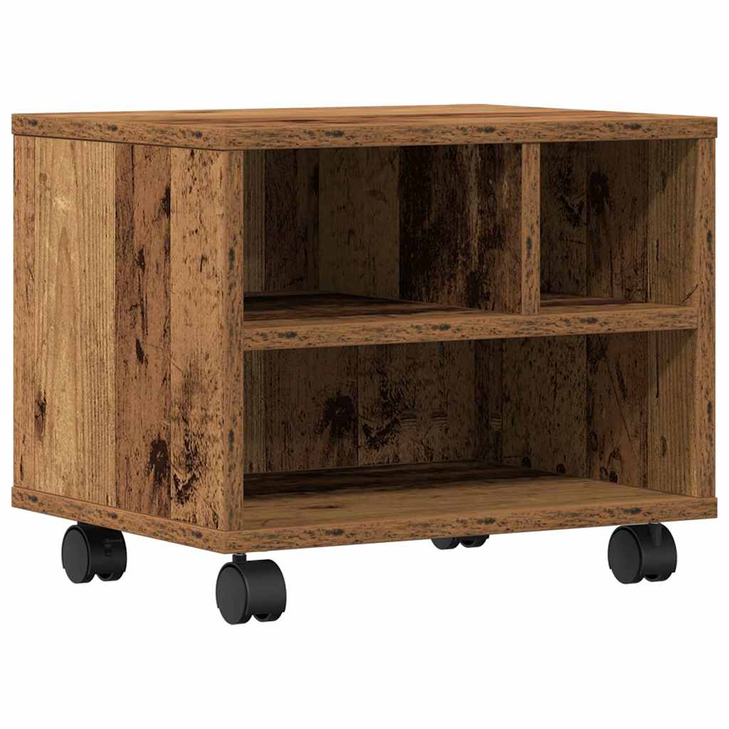 Druckerständer Altholz 41 x 32 x 33.5 cm Holzwerkstoff