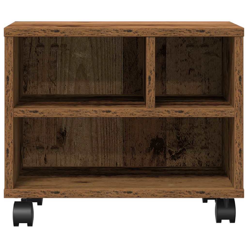 Druckerständer Altholz 41 x 32 x 33.5 cm Holzwerkstoff