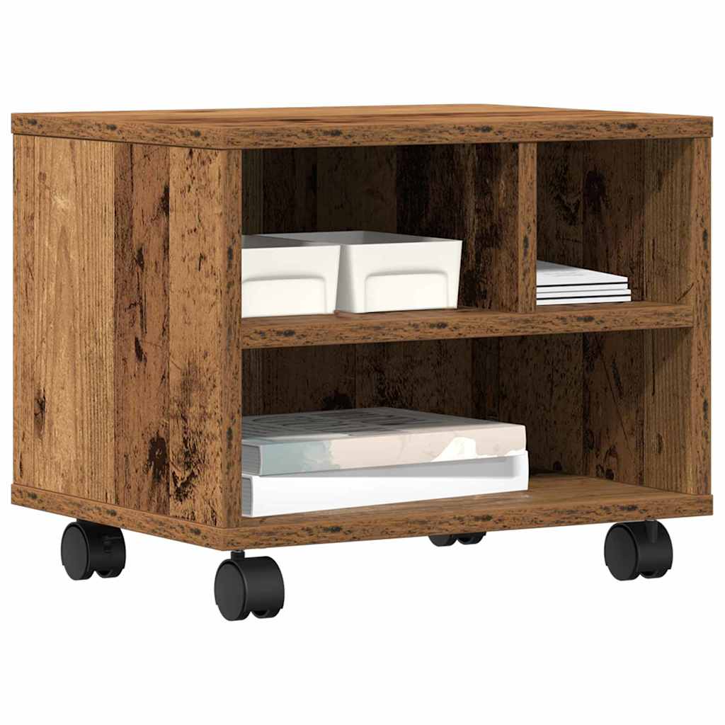 Druckerständer Altholz 41 x 32 x 33.5 cm Holzwerkstoff