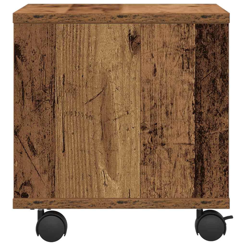 Druckerständer Altholz 41 x 32 x 33.5 cm Holzwerkstoff
