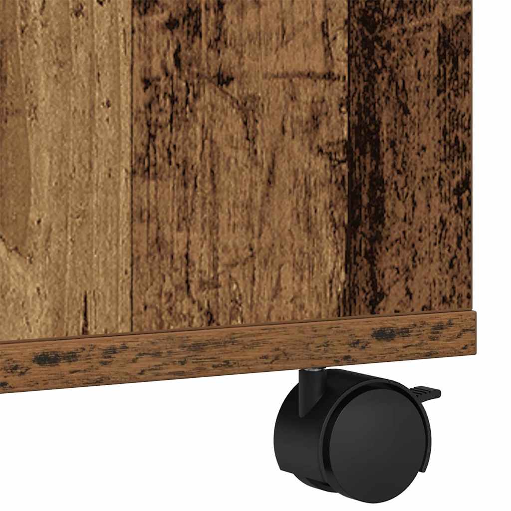 Druckerständer Altholz 60 x 48 x 74 cm Holzwerkstoff