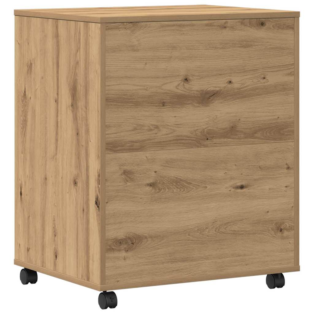 Druckerständer Eiche handwerklich 60 x 48 x 74 cm Holzwerkstoff