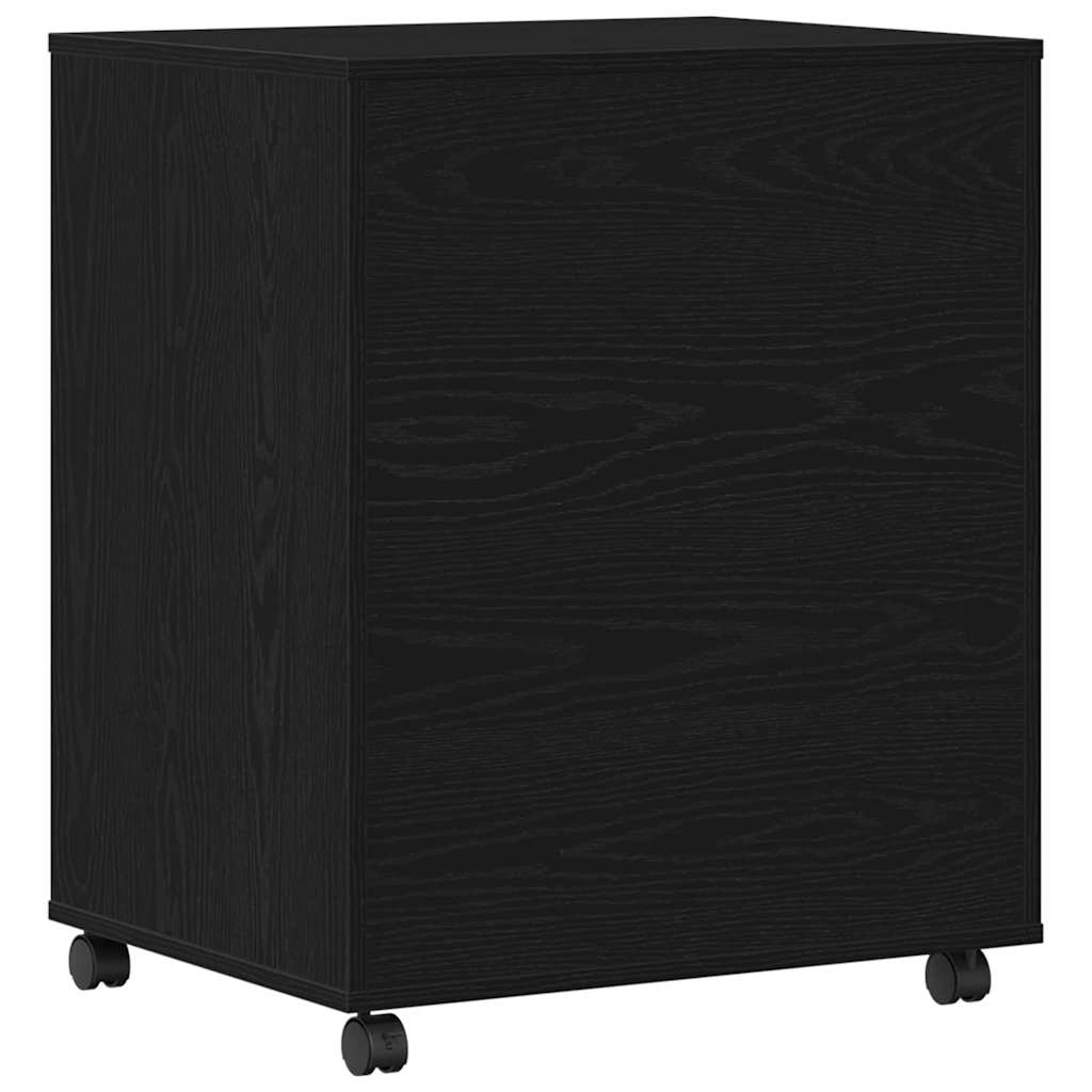 Druckerständer Schwarze Eiche 60 x 48 x 74 cm Holzwerkstoff