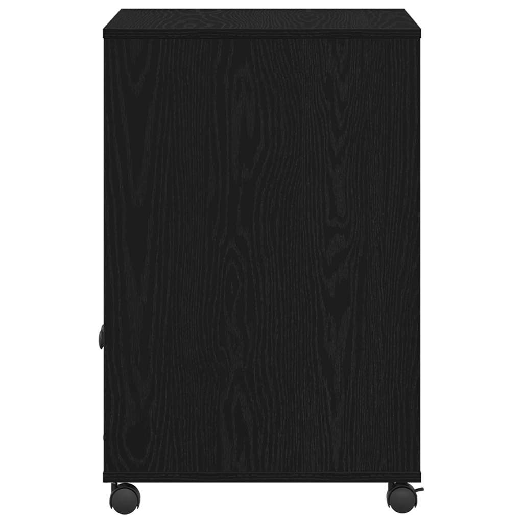 Druckerständer Schwarze Eiche 60 x 48 x 74 cm Holzwerkstoff