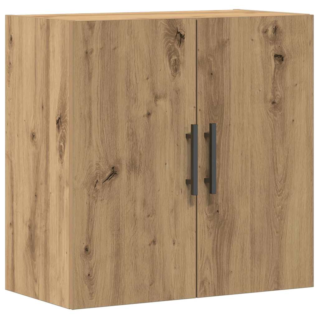 Wandschrank Eiche handwerklich 60 x 31 x 60 cm Holzwerkstoff