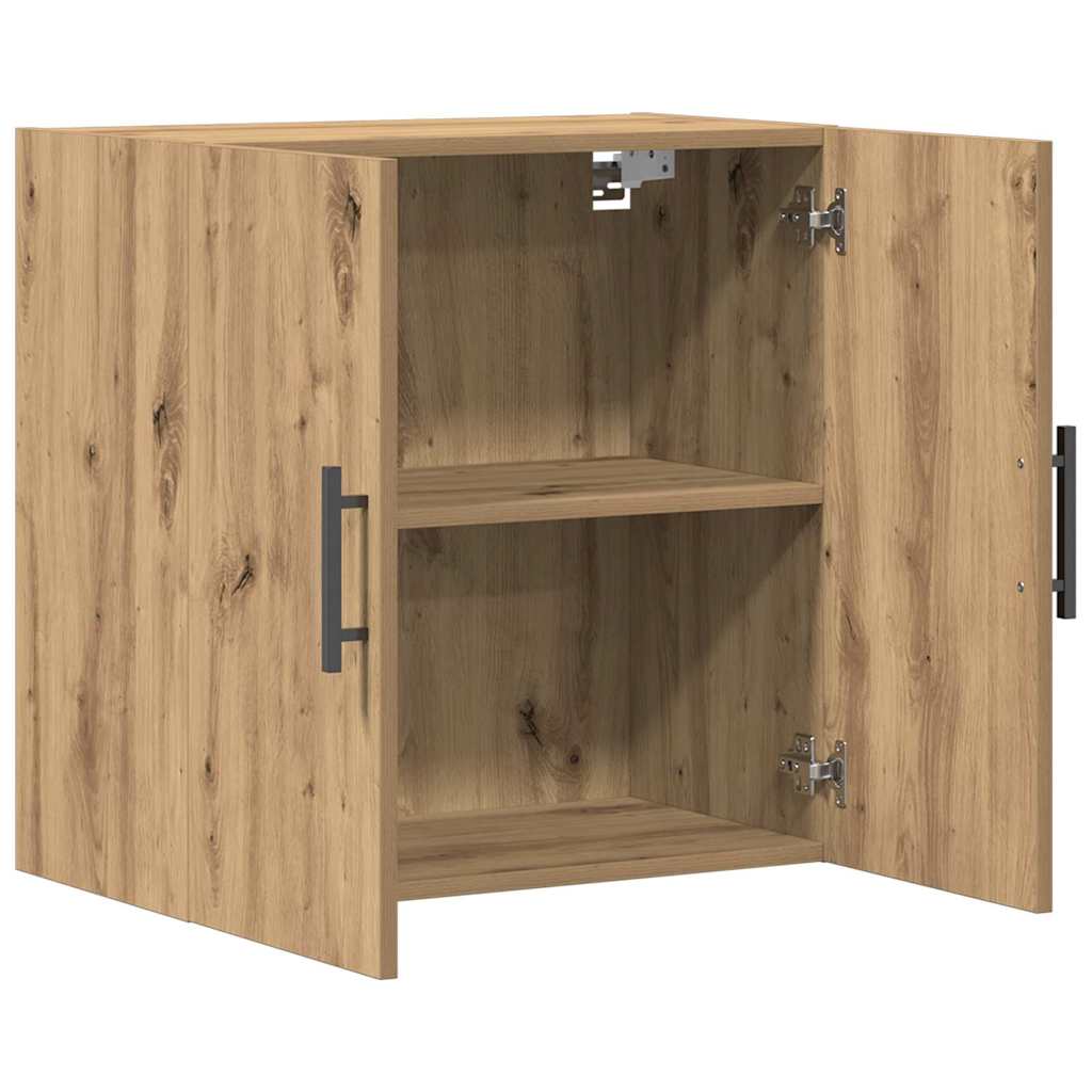 Wandschrank Eiche handwerklich 60 x 31 x 60 cm Holzwerkstoff