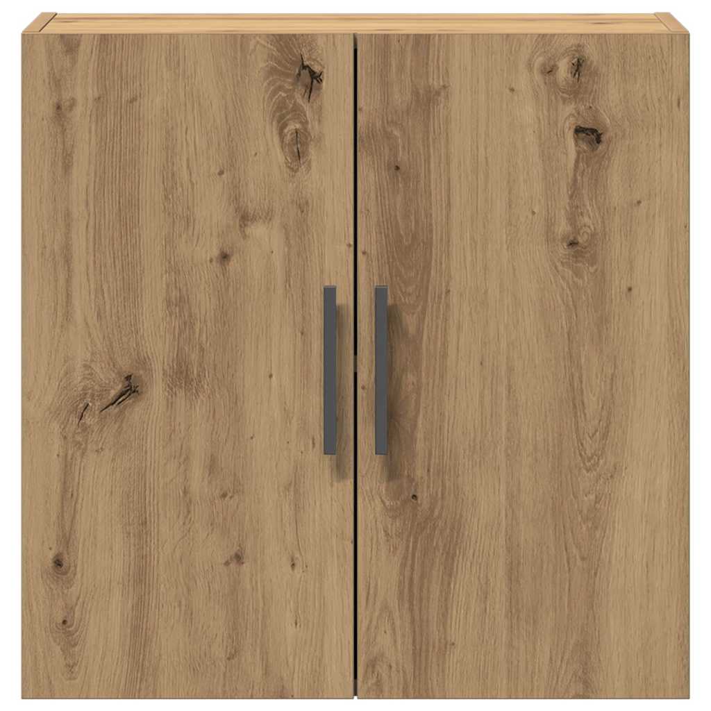 Wandschrank Eiche handwerklich 60 x 31 x 60 cm Holzwerkstoff