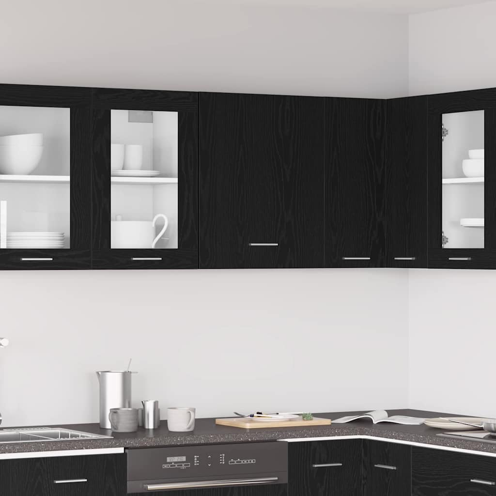 Hängeschrank Schwarze Eiche 50 x 31 x 60 cm Holzwerkstoff